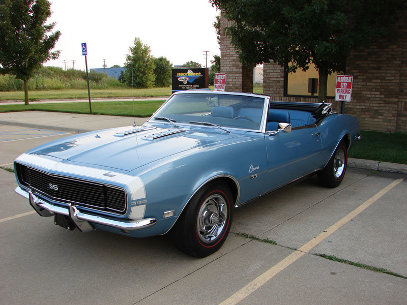 1968 Chevrolet Camaro RS/SS 396-325hp Convertible FOR SALE at  